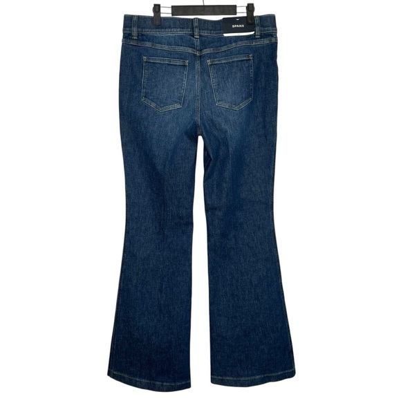 SPANX SPANXshape EveryWear Flare Jeans Authentic Blue Size XL NEW - Picture 5 of 15
